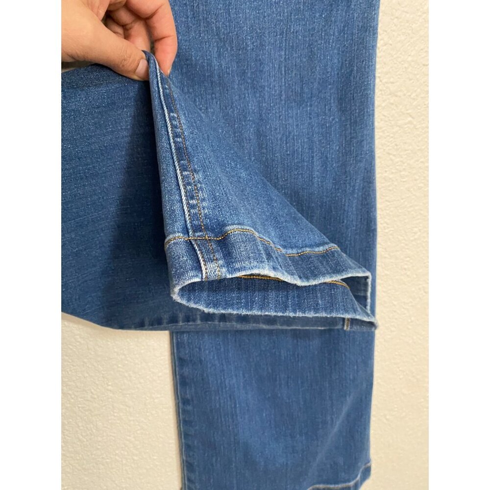 SPANX shape Women's Flare Jeans Vintage Indigo Medium Pull On Jeans - Picture 12 of 16